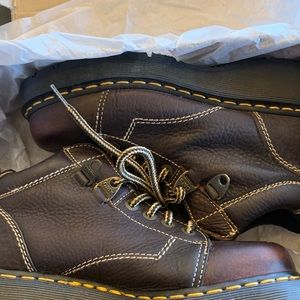 Doc Martens Dark brown vintage: high lace up boots